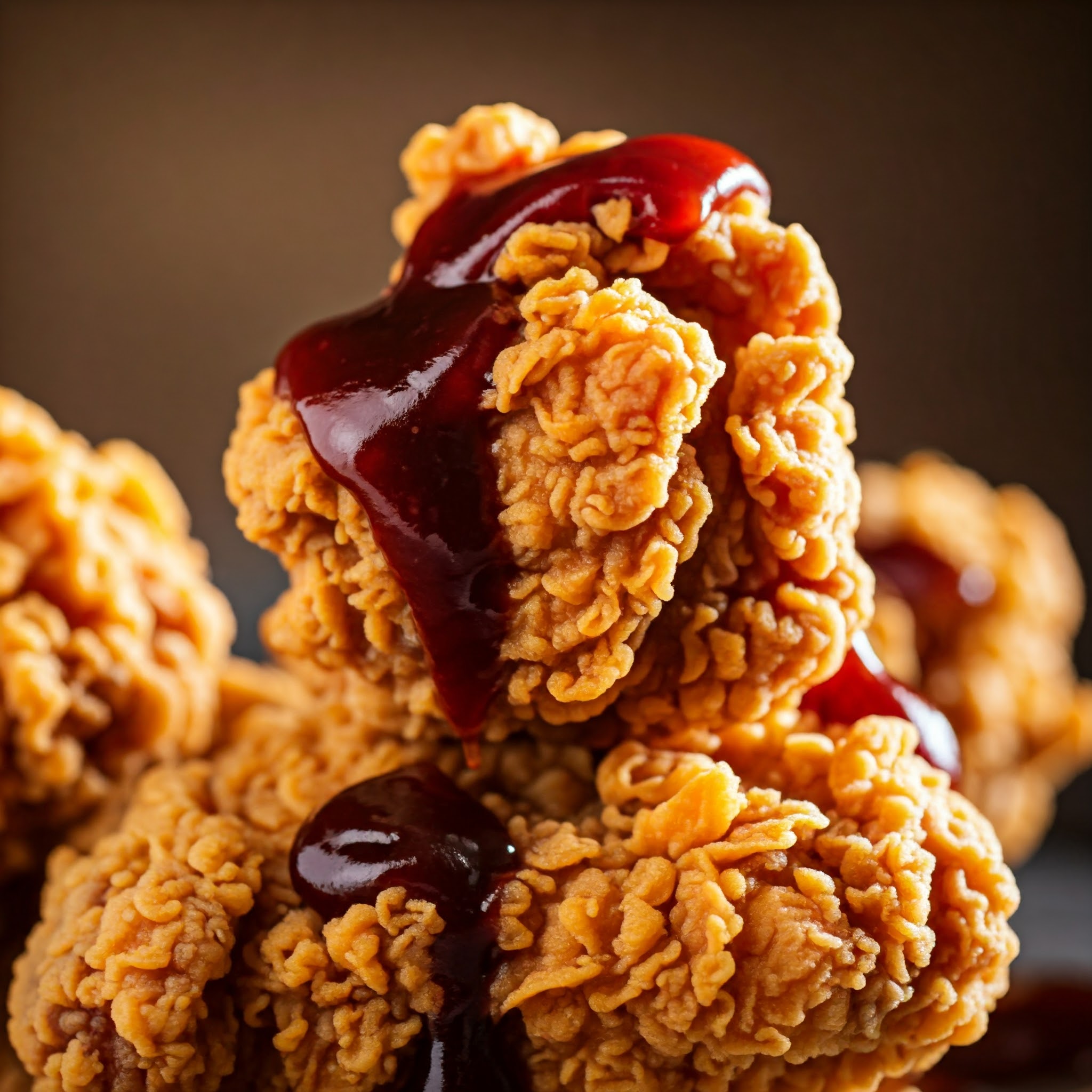 BBQ Flavored Fried Chicken