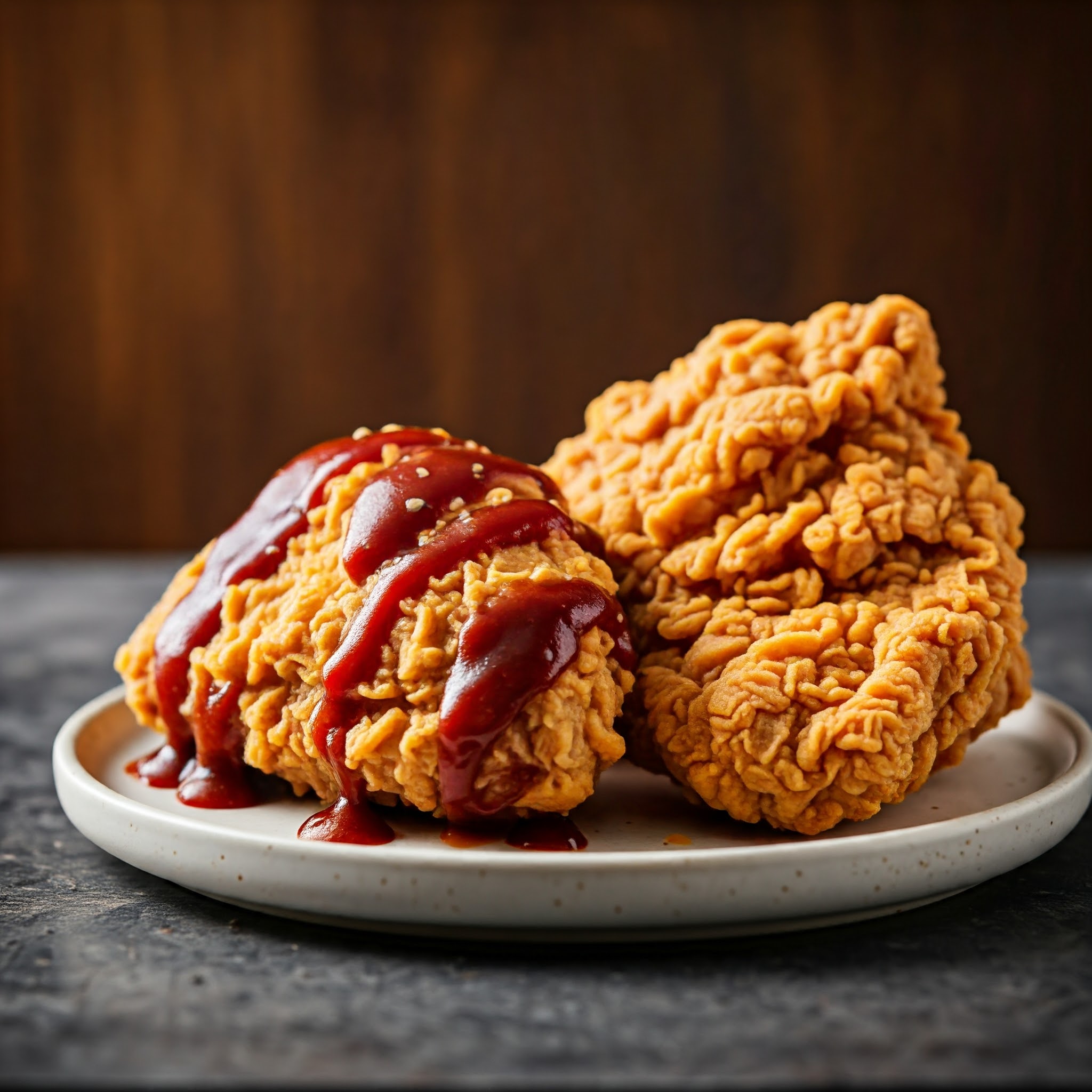 Spicy BBQ Fried Chicken